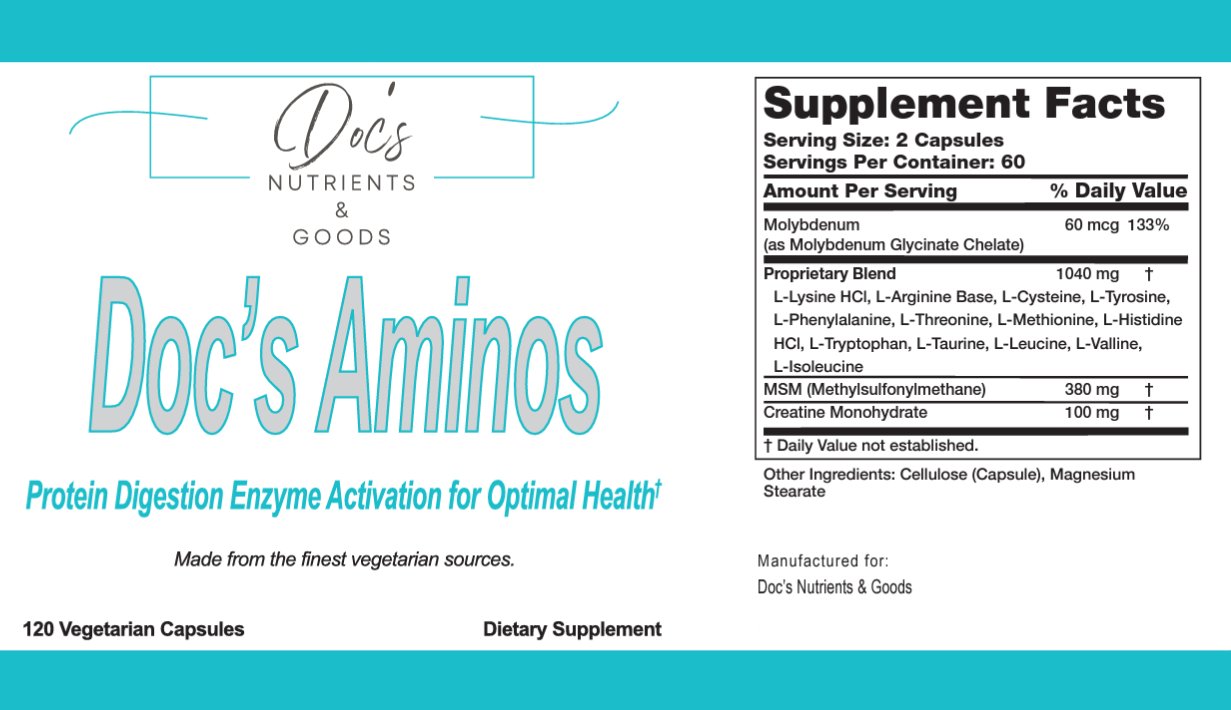 Doc's Aminos - Essential Daily Amino Acids