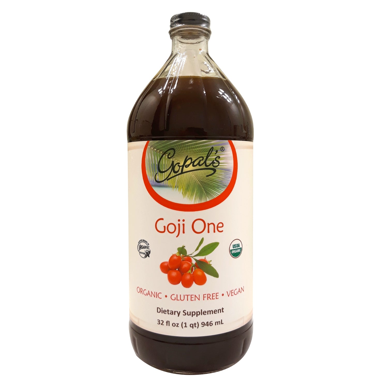 Goji One - 100% Pure Certified Organic Superfruit Juice