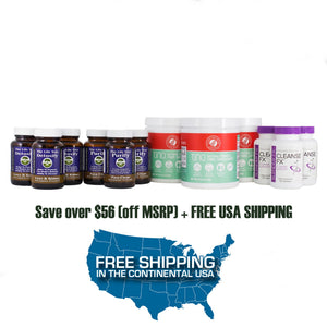 Total Body Cleanse & Rebuild Program - 90 Day Collection (Capsule) +FREE SHIPPING