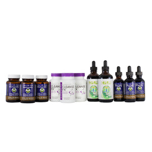Total Body Detox & Cleanse Program - 90 Day Collection (Tincture) +FREE SHIPPING