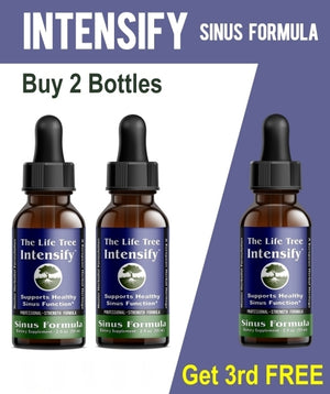 A NEW YOU SALE - Intensify - Professional Strength Sinus Support - Buy 2 and get 3rd Free!