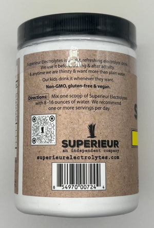 Superieur Electrolytes - Lola Lemon Flavor (Canister)