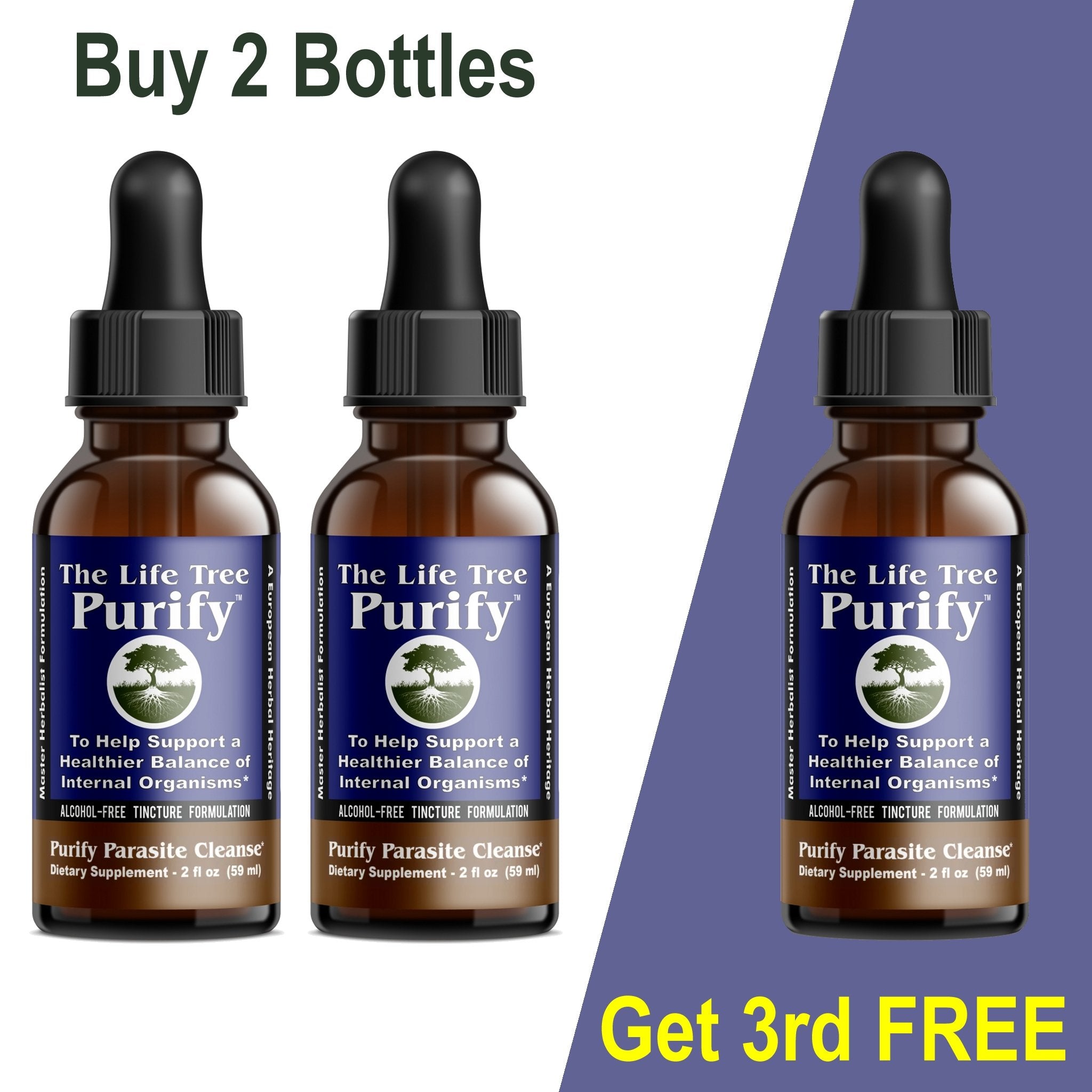 EASTER SALE - Buy 2 Bottles Get 3rd Free! - Purify (Tincture)