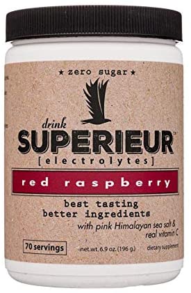 Superieur Electrolytes - Red Raspberry Flavor (Canister)