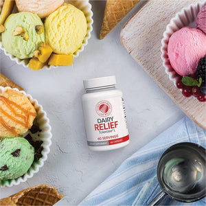 Dairy Relief (with Tolerase L) - Limited Time 35% Off Sale