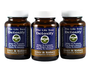 FREE SHIPPING SALE - Detoxify Liver & Kidney Cleanse - Comprehensive 90 Day Program