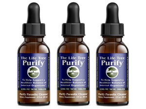 FREE SHIPPING SALE - Purify Parasite Cleanse (Tincture) - Comprehensive 90 Day Program