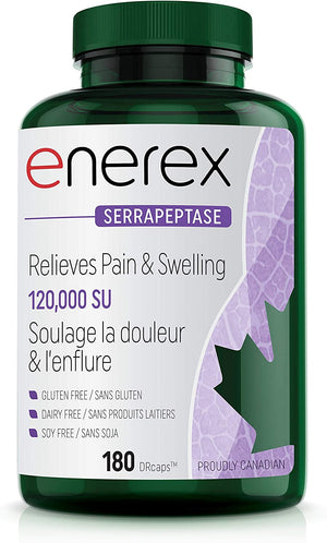 Serrapeptase - Pain & Inflammation Relief Support (180 caps)
